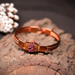 Rudraksha Copper Kada
