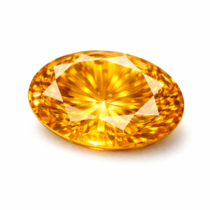 Glass Filled Yellow Sapphire