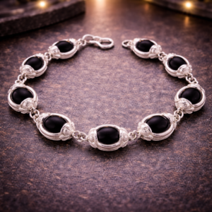 KARUNGALI SILVER DESIGN BRACELET